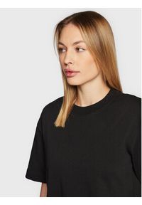 Gina Tricot T-Shirt Basic 10469 Czarny Regular Fit. Kolor: czarny. Materiał: bawełna #2