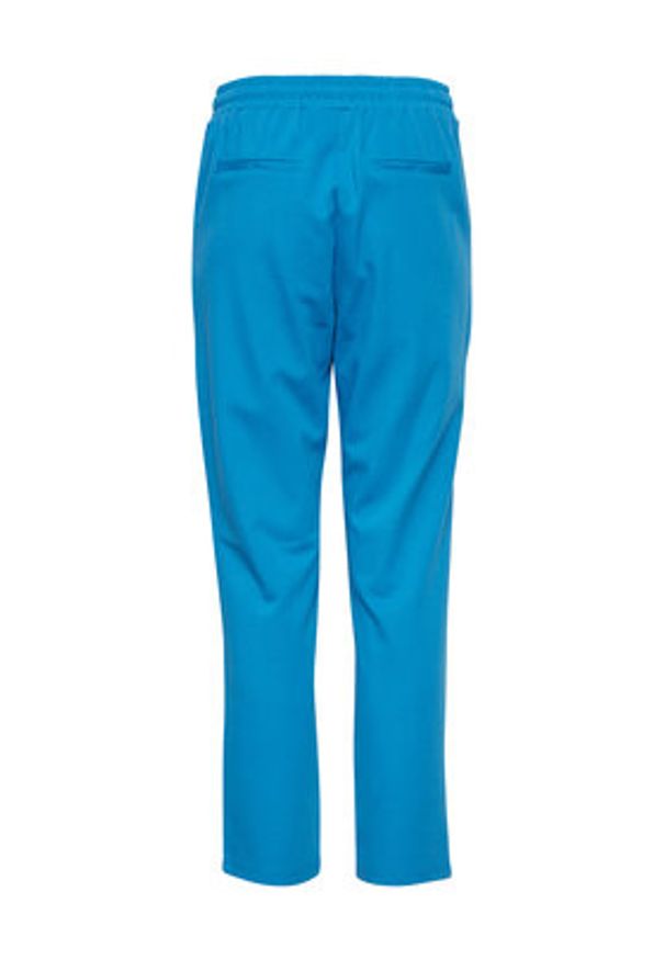 Fransa Spodnie materiałowe 20605622 Niebieski Regular Fit. Kolor: niebieski. Materiał: materiał, syntetyk