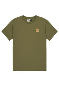 Picture - Koszulka z nadrukiem Lil Cork Tobacco. Kolor: zielony, beżowy, wielokolorowy. Wzór: nadruk. Sport: skateboard #1