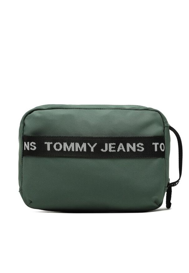Tommy Jeans Kosmetyczka Tjm Essential Nylon Washbag AM0AM11222 Zielony. Kolor: zielony. Materiał: materiał
