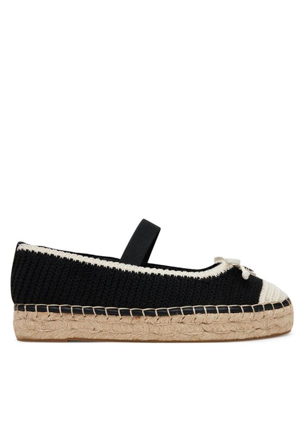 Guess Espadryle FLJJON FAB02 Czarny. Kolor: czarny. Materiał: materiał