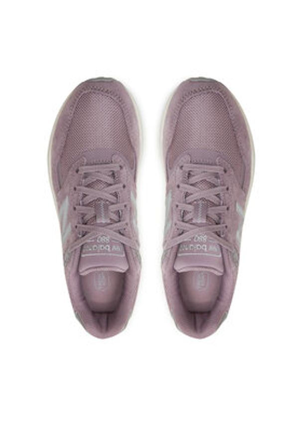 New Balance Sneakersy Walking 880 WW880TW6 Różowy. Kolor: różowy. Materiał: zamsz, skóra