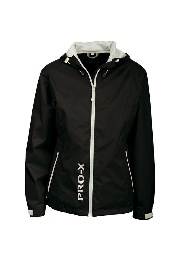 PRO-X ELEMENTS - Damska kurtka wodoodporna Pro-X Elements Flash. Kolor: czarny, szary, wielokolorowy