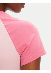Juicy Couture T-Shirt Contrast JCWCT125307 Różowy Slim Fit. Kolor: różowy. Materiał: bawełna #5