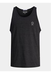 Jack & Jones - Jack&Jones Tank top Jormarbella 12256151 Czarny Regular Fit. Kolor: czarny. Materiał: bawełna #3