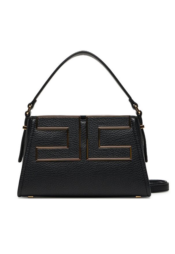 Elisabetta Franchi Torebka BS-36A-56E2-V360 Czarny. Kolor: czarny. Materiał: skórzane