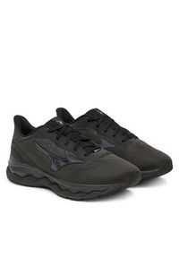 Mizuno Buty do biegania Wave Serene 2 Gtx J1GC2560 Czarny. Kolor: czarny. Materiał: skóra. Model: Mizuno Wave #6