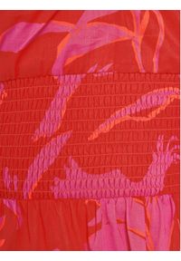 Seafolly Sukienka letnia SEAFOLLY-55162-DR Czerwony Regular Fit. Kolor: czerwony. Materiał: bawełna. Sezon: lato #4