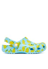 Crocs Klapki Classic Fresh Fruits Clog 211008 Niebieski. Kolor: niebieski