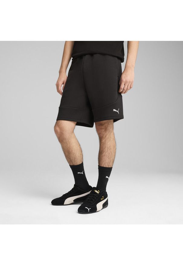 Puma - Męskie szorty EVOSTRIPE 8" PUMA Black. Kolor: czarny. Sport: turystyka piesza