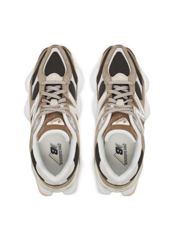 New Balance Sneakersy U9060CTA W Brązowy. Kolor: brązowy. Materiał: zamsz, skóra