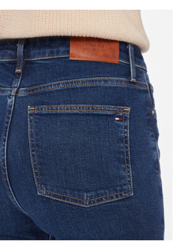 TOMMY HILFIGER - Tommy Hilfiger Jeansy WW0WW40649 Granatowy Bootcut Fit. Kolor: niebieski