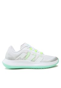 Adidas - adidas Buty Forcebounce Volleyball Shoes HP3363 Biały. Kolor: biały. Sport: siatkówka