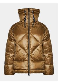 Deha Kurtka puchowa D93581 Brązowy Regular Fit. Kolor: brązowy. Materiał: syntetyk, puch #4