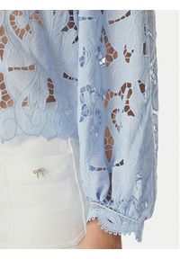 Morgan Bluzka 261-OMBRAK Niebieski jasny Regular Fit. Kolor: niebieski. Materiał: syntetyk #2