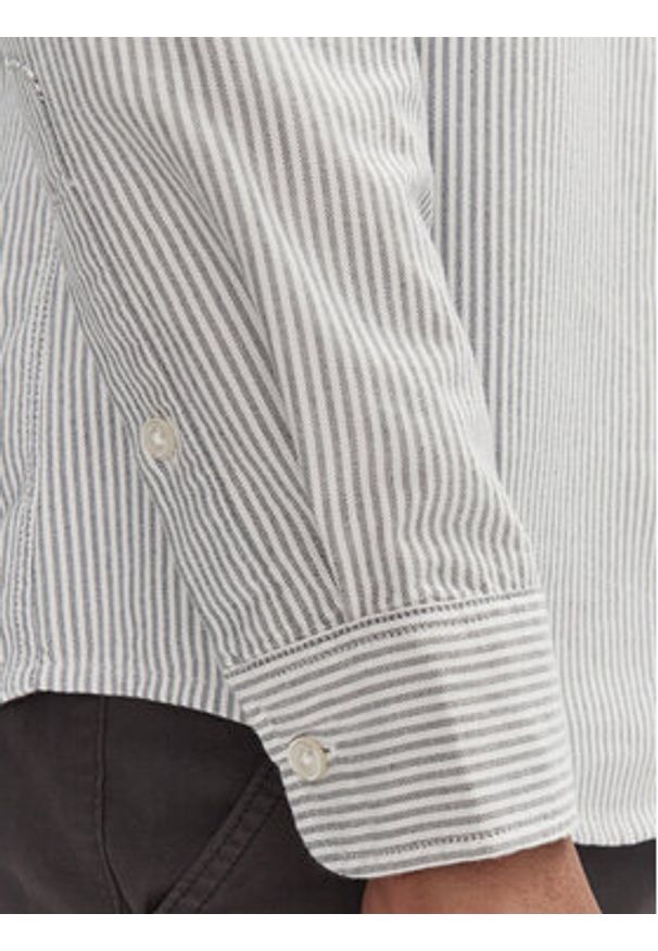 Tommy Jeans Koszula DM0DM20668 Niebieski Slim Fit. Kolor: niebieski. Materiał: bawełna