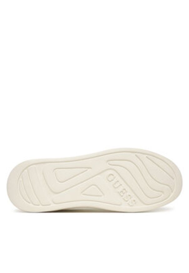 Guess Sneakersy FLFE10 ELE12 Biały. Kolor: biały. Materiał: skóra