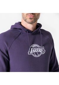 TARMAK - Bluza do koszykówki dla mężczyzn i kobiet Hoodie 900 NBA. Kolor: fioletowy. Materiał: tkanina, materiał. Sport: koszykówka