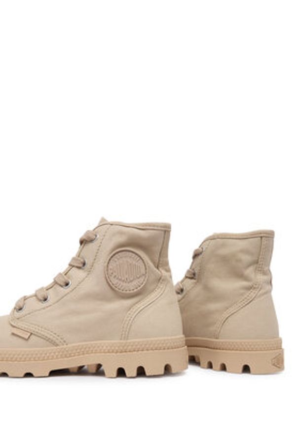 Palladium Trapery Pampa Hi 92352-298-M Szary. Kolor: szary. Materiał: materiał