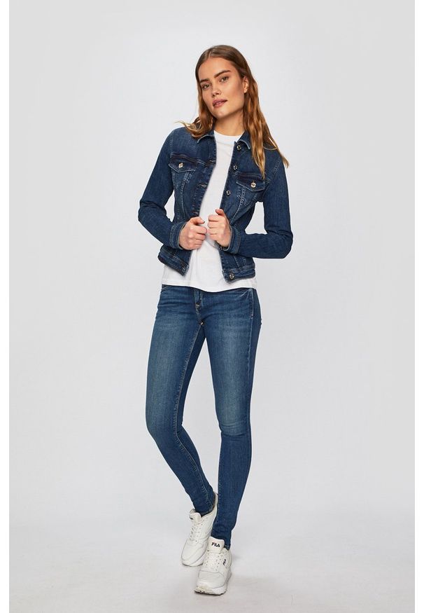 Tommy Jeans - Jeansy. Kolor: niebieski