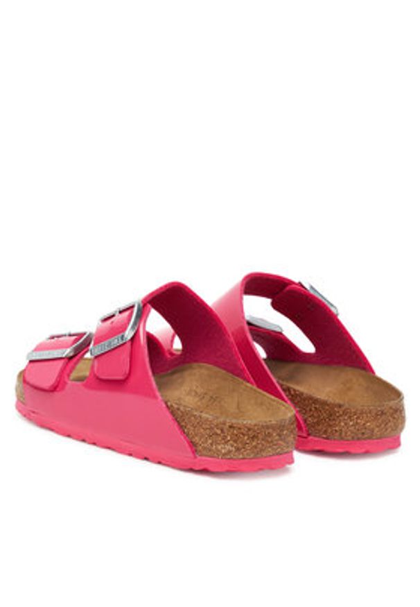 Birkenstock Klapki Arizona 1030798 Różowy. Kolor: różowy. Materiał: skóra