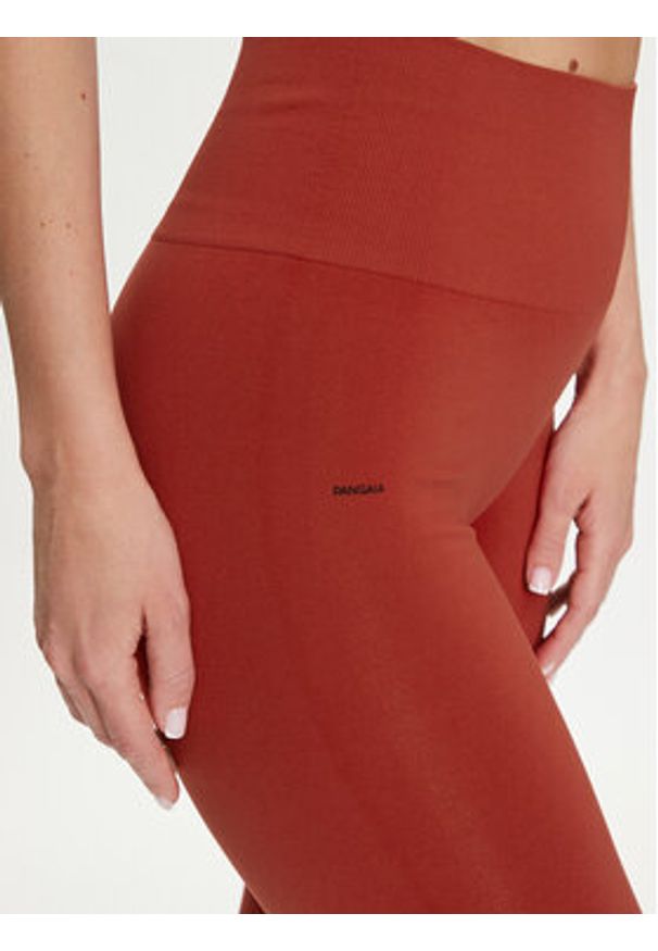 Pangaia Legginsy Activewear 2.0 Czerwony Slim Fit. Kolor: czerwony. Materiał: syntetyk
