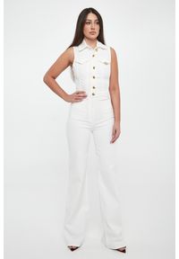 Elisabetta Franchi - Kombinezon damski jeansowy ELISABETTA FRANCHI. Materiał: jeans #4