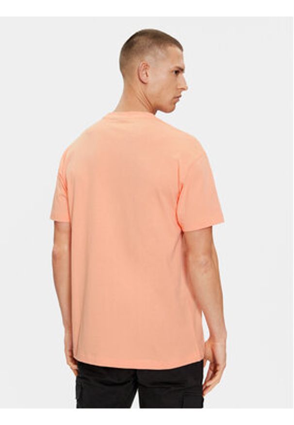 Napapijri T-Shirt NP0A4H8S Różowy Regular Fit. Kolor: różowy. Materiał: bawełna