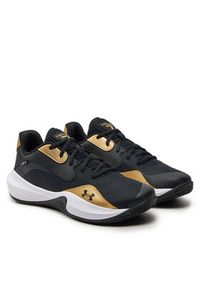 Under Armour Buty do koszykówki UA Lockdown 7 Low 3027646 Czarny. Kolor: czarny. Materiał: materiał. Sport: koszykówka