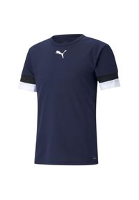 Puma - Męska Koszulka TeamRISE. Kolor: niebieski