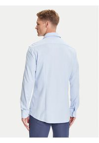 BOSS Koszula P-Hank 50527675 Błękitny Slim Fit. Kolor: niebieski. Materiał: bawełna #4