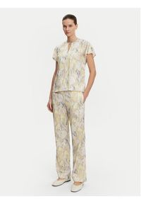 Calvin Klein Spodnie materiałowe K20K208425 Kolorowy Regular Fit. Materiał: wiskoza, syntetyk. Wzór: kolorowy #5