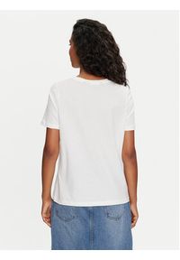 Vero Moda T-Shirt Petra 10308694 Biały Regular Fit. Kolor: biały. Materiał: bawełna #4