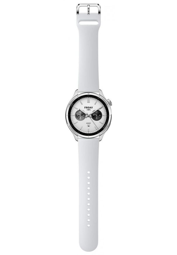 Xiaomi Watch S4 Srebrny. Rodzaj zegarka: cyfrowe. Kolor: srebrny. Materiał: materiał, koronka. Styl: sportowy