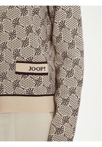 JOOP! Kardigan 58 JW243KN330 30042806 Beżowy Regular Fit. Kolor: beżowy. Materiał: wiskoza