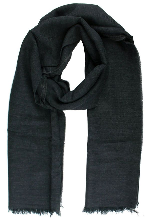 Lekki Szalik Wiosenno-Jesienny - Teer - Granatowy Melanż. Okazja: na spacer. Kolor: niebieski. Materiał: poliester. Wzór: melanż. Sezon: wiosna, jesień. Styl: elegancki