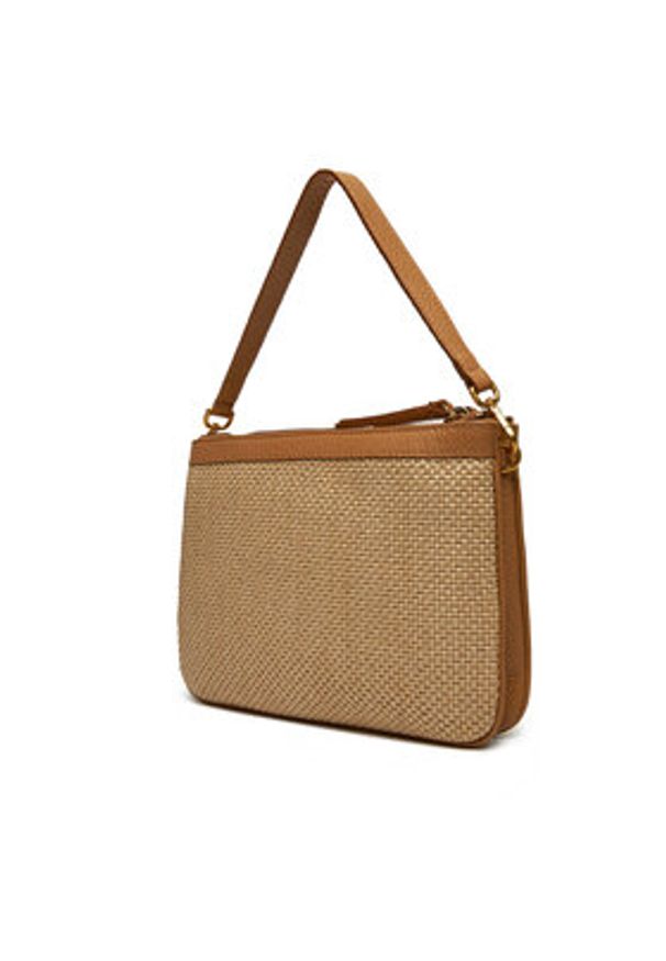 Gianni Chiarini Torebka Frida BS 11686 CST-TKL Brązowy. Kolor: brązowy. Materiał: skórzane