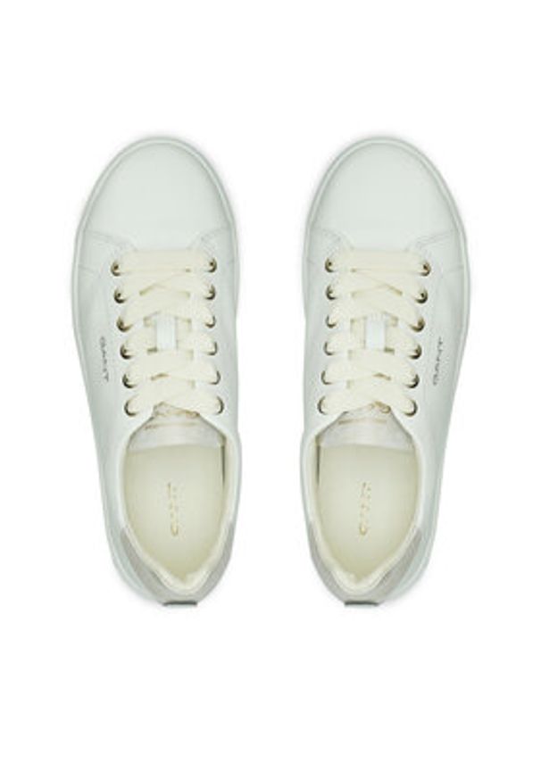 GANT - Gant Sneakersy 30531828 Biały. Kolor: biały. Materiał: skóra
