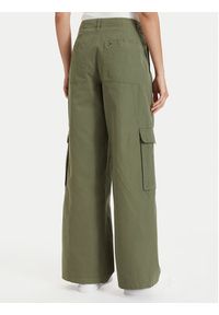 Tommy Jeans Spodnie cargo DW0DW22749 Zielony Wide Leg. Kolor: zielony. Materiał: syntetyk #2
