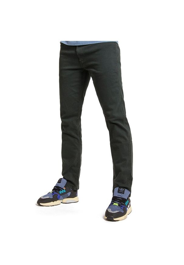 Wrangler Greensboro > W15QSB45D. Materiał: jeans, elastan, bawełna. Wzór: aplikacja