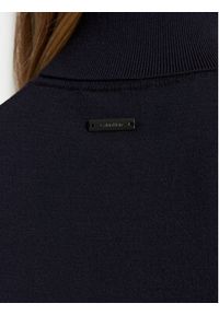 Calvin Klein Golf K20K207433 Granatowy Regular Fit. Typ kołnierza: golf. Kolor: niebieski. Materiał: wiskoza