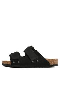 Birkenstock Klapki Uji 1024810 Czarny. Kolor: czarny. Materiał: skóra, nubuk #3