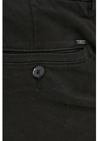 Only & Sons Spodnie męskie kolor czarny dopasowane. Kolor: czarny. Materiał: tkanina, bawełna. Wzór: gładki