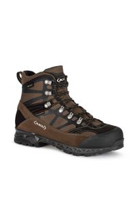 Buty trekkingowe męskie Aku Trekker Pro GORE-TEX. Kolor: brązowy. Technologia: Gore-Tex