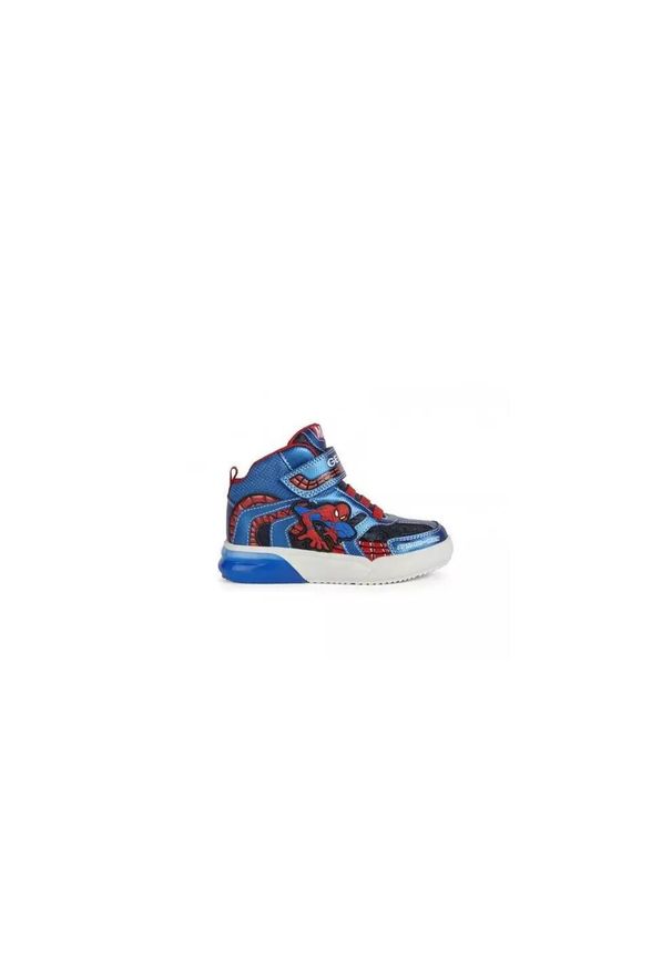 Baskets Geox J GRAYJAY BOY C Bleu. Kolor: niebieski. Sport: turystyka piesza