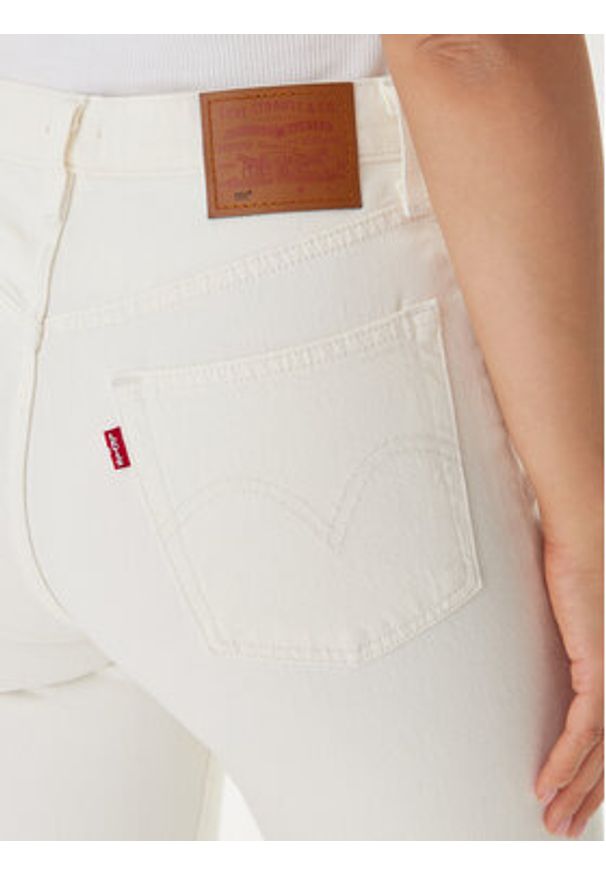 Levi's® Jeansy 501® 36200-0374 Écru Cropped Fit