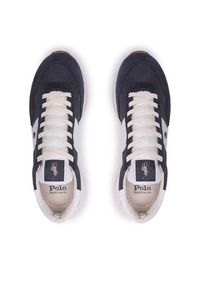 Polo Ralph Lauren Sneakersy Train 89 809878008004 Granatowy. Kolor: niebieski. Materiał: materiał #4