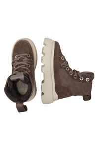 Inuikii - INUIKII MATILDA SHEARLING Śniegowce damskie. Okazja: na co dzień, do pracy, na spacer. Kolor: brązowy. Styl: casual #3