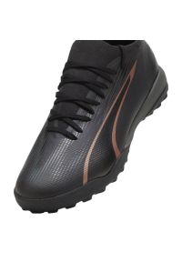 Buty piłkarskie Puma Ultra Match Tt 107757 02 czarne. Kolor: czarny. Materiał: guma, materiał, dzianina. Szerokość cholewki: normalna. Sport: piłka nożna