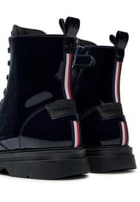 TOMMY HILFIGER - Tommy Hilfiger Botki T4A5-33588-0775800 Granatowy. Kolor: niebieski #6